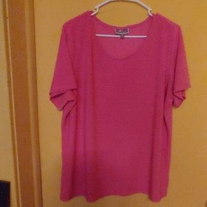 Pink JM Collection blouse
